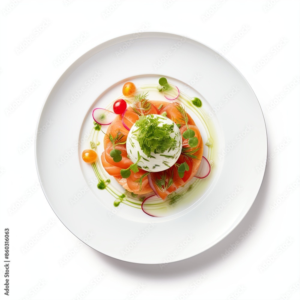Famous food dish Isolated on a white background Famous food dish Isolated on a white background