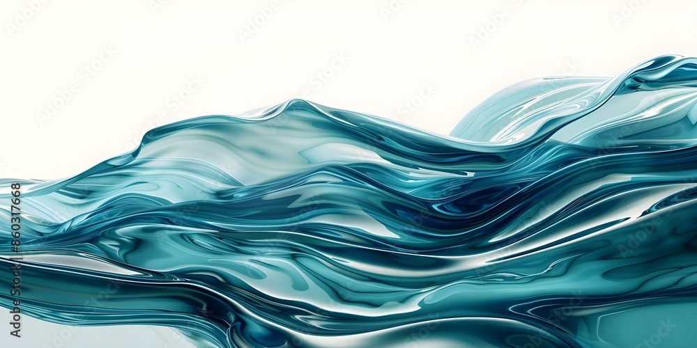 Turquoise navy wave patterns flowing along the lower edge with fluid motion. Concept Turquoise, Navy, Wave Patterns, Fluid Motion, Lower Edge Turquoise navy wave patterns flowing along the lower edge with fluid motion. Concept Turquoise, Navy, Wave Patterns, Fluid Motion, Lower Edge