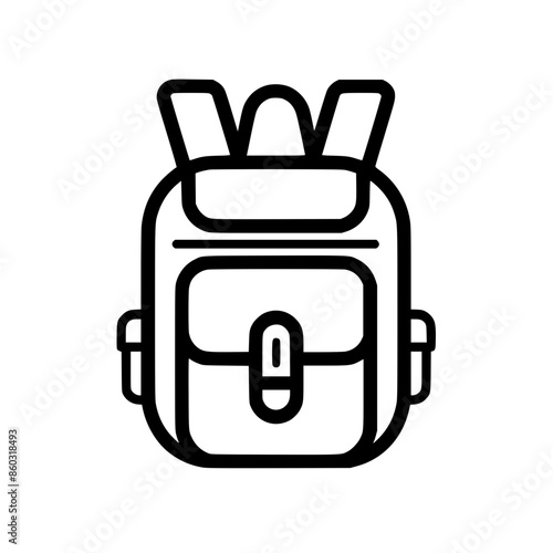 backpack icon, backpack svg, backpack png, backpack vector, suitcase icon, travel icon, vacation icon, baggage icon, bag icon, business icon, tourism icon, luggage icon, holiday icon, summer icon, tra photo