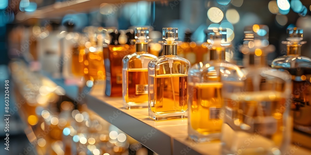 Luxurious perfume boutique showcasing opulent scents and elegant fragrances instore. Concept Luxury Perfumes, Opulent Scents, Elegant Fragrances, Boutique Store, Perfume Collection Luxurious perfume boutique showcasing opulent scents and elegant fragrances instore. Concept Luxury Perfumes, Opulent Scents, Elegant Fragrances, Boutique Store, Perfume Collection
