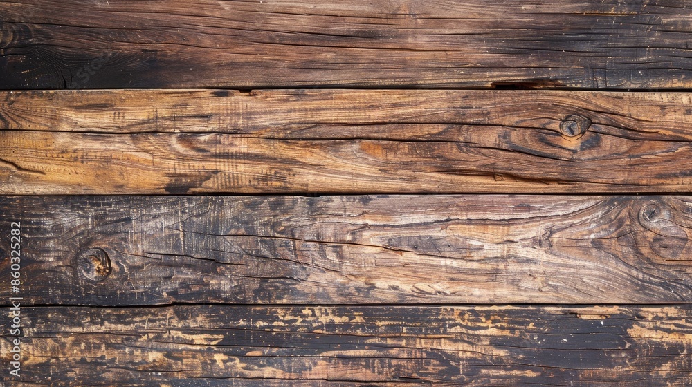 Fototapeta premium Aged Teak Wood Background for Vintage Picture