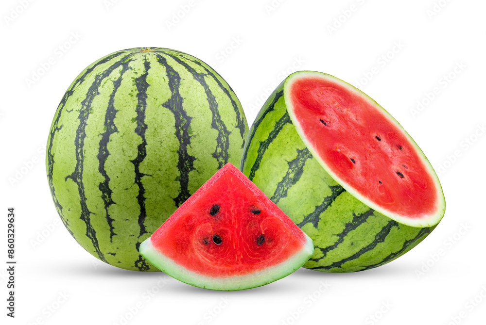 watermelon isolated on transparent png watermelon isolated on transparent png