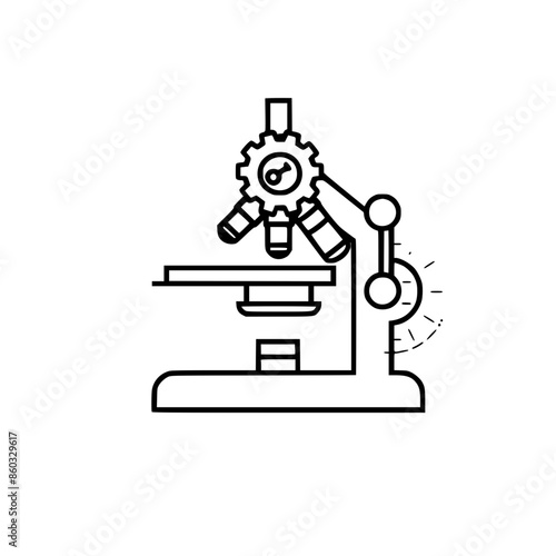 laboratory icon, microscope icon, research icon, science icon, doctor icon, hospital icon, medicine icon, technology icon, chemistry icon, biology icon, education icon, equipment icon, magnification i