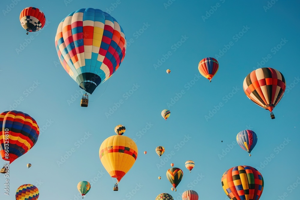 Obraz premium hot air balloon festival