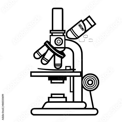 laboratory icon, microscope icon, research icon, science icon, doctor icon, hospital icon, medicine icon, technology icon, chemistry icon, biology icon, education icon, equipment icon, magnification i