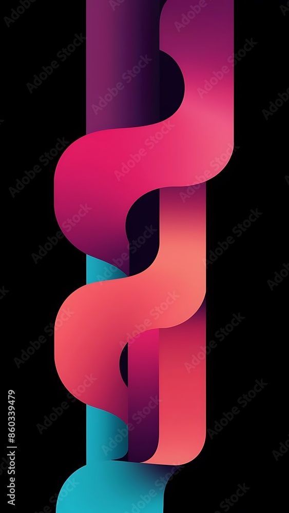 Vertical Vibrant gradient background vector Wallpaper Vertical Vibrant gradient background vector Wallpaper