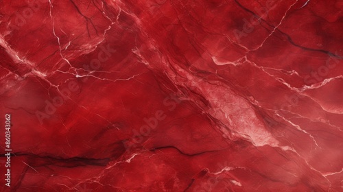 Wallpaper Mural High-resolution image featuring red marble texture with detailed veining for backgrounds and designs Torontodigital.ca