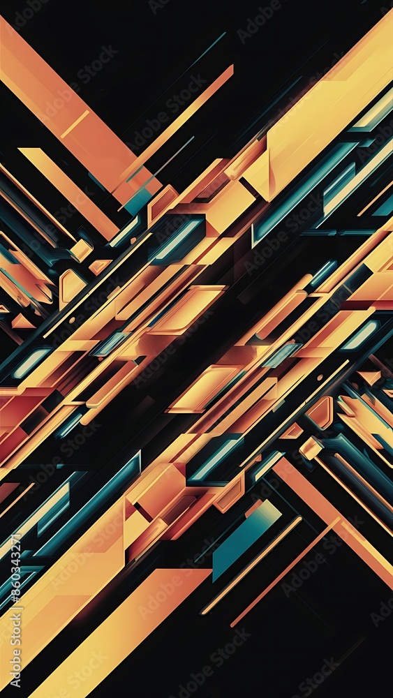 Abstract background with dynamic effect. Modern pattern Wallpaper Abstract background with dynamic effect. Modern pattern Wallpaper