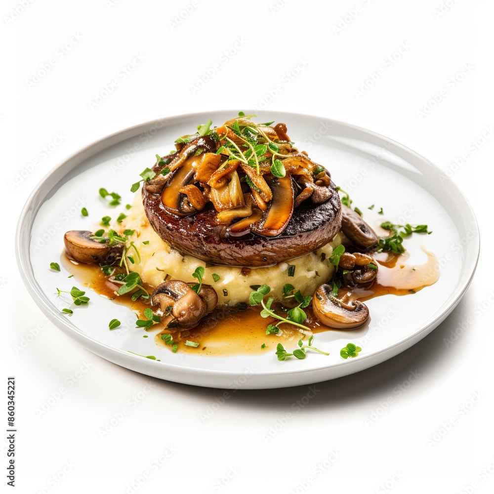Famous food dish Isolated on a white background Famous food dish Isolated on a white background