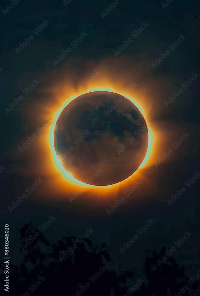 A solar eclipse is seen through the clouds. A solar eclipse is seen through the clouds.