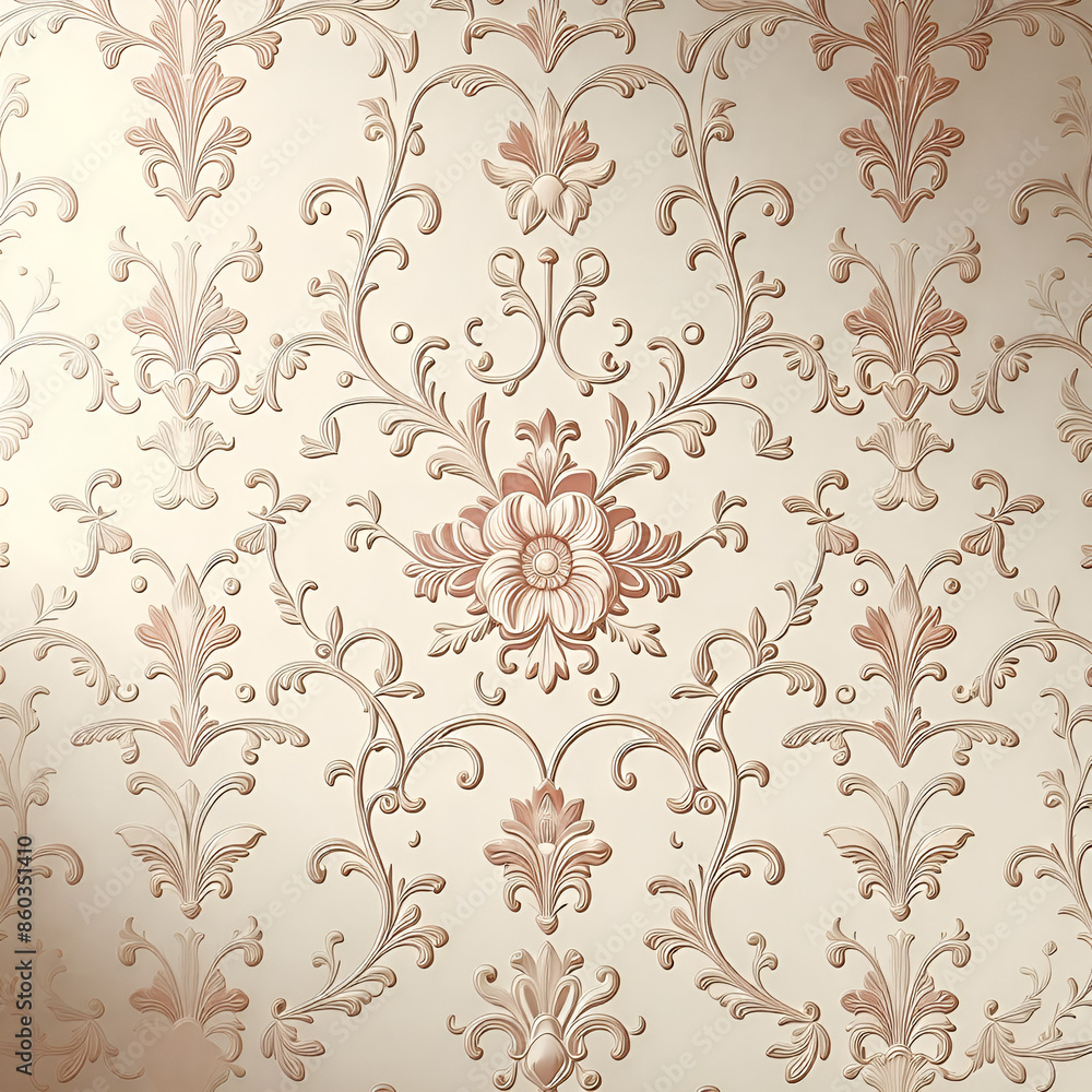 seamless damask pattern seamless damask pattern