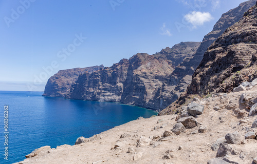 In Los Gigantes auf Teneriffa, Spanien.