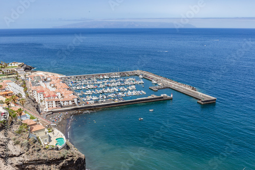 In Los Gigantes auf Teneriffa, Spanien.