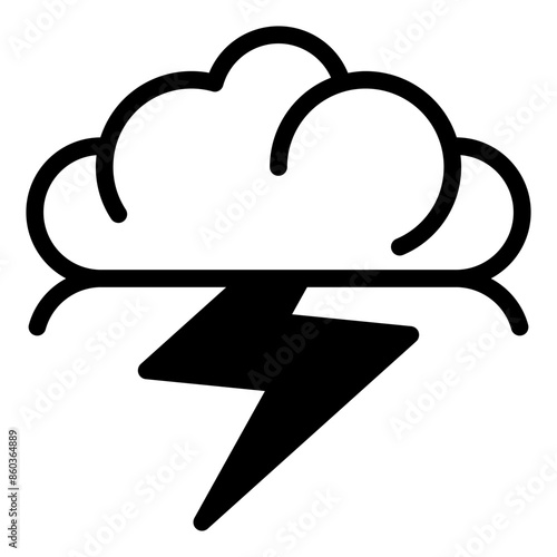 brainstorm  glyph  icon vector illustration isolated on white background