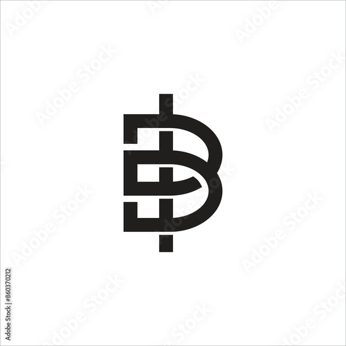 Bold Letter BI Logo