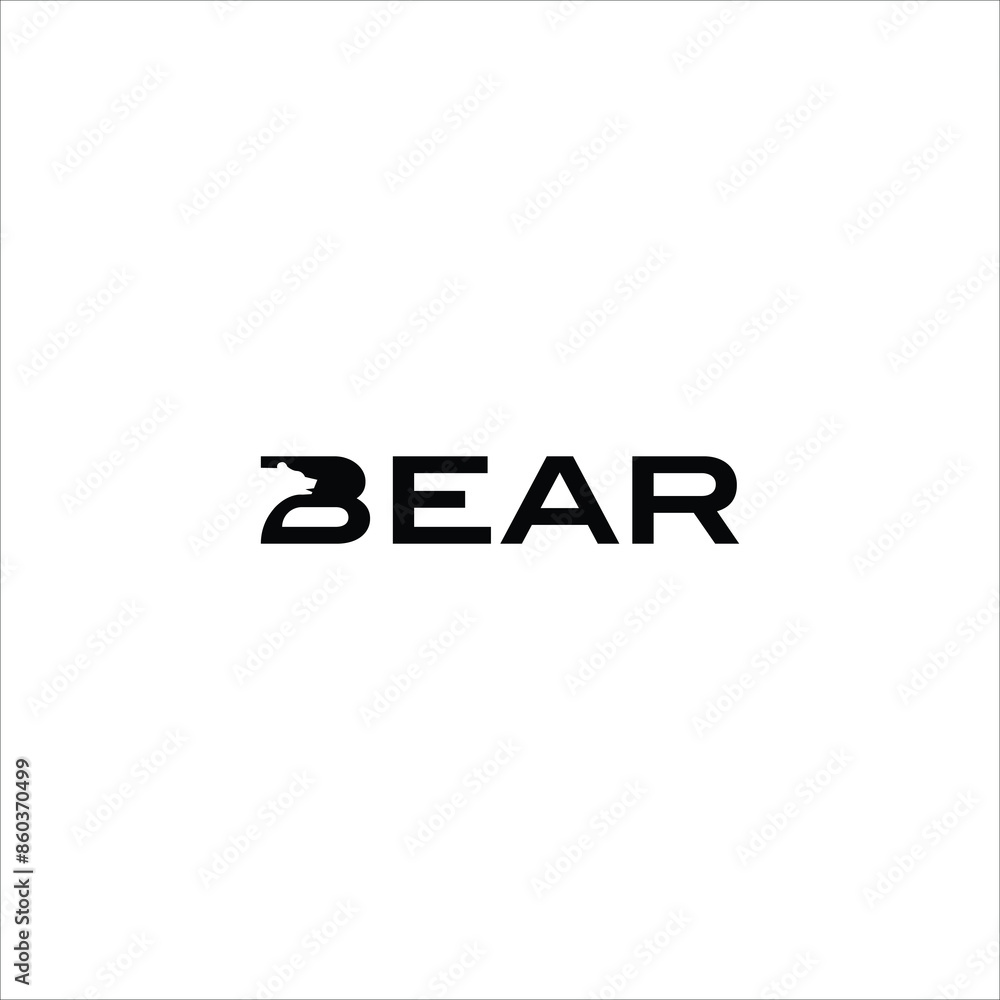 BEAR Lettering Logo BEAR Lettering Logo