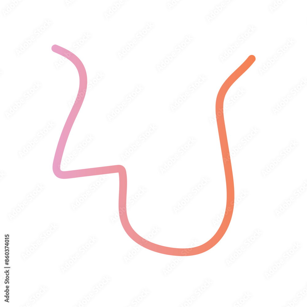 Colourful Abstract Doodle line, stroke Colourful Abstract Doodle line, stroke