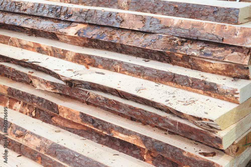 stack of raw boards as sawmill products stack of raw boards as sawmill products