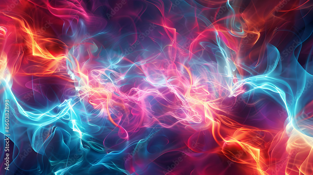 Glowing plasma background Glowing plasma background