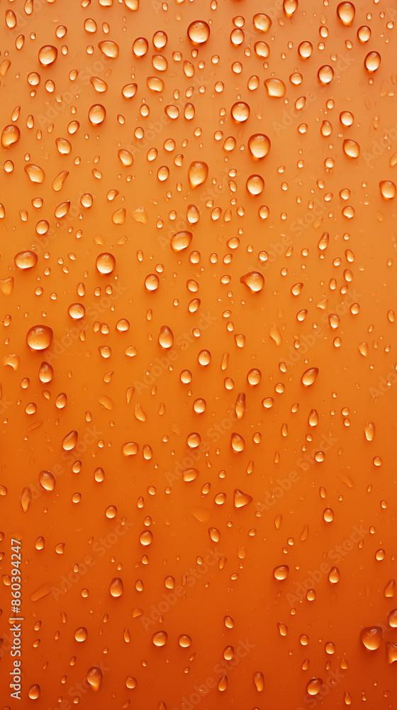 Drops of Water, Rain and Dew on Orange Background, Abstract Image, Texture, Pattern Background, Wallpaper, Background, Cover and Screen of Cell Phone, Smartphone, Computer, Laptop, Format 9:16 and 16: Drops of Water, Rain and Dew on Orange Background, Abstract Image, Texture, Pattern Background, Wallpaper, Background, Cover and Screen of Cell Phone, Smartphone, Computer, Laptop, Format 9:16 and 16: