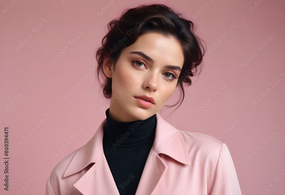 Beautiful girl front view photo Beautiful girl front view photo