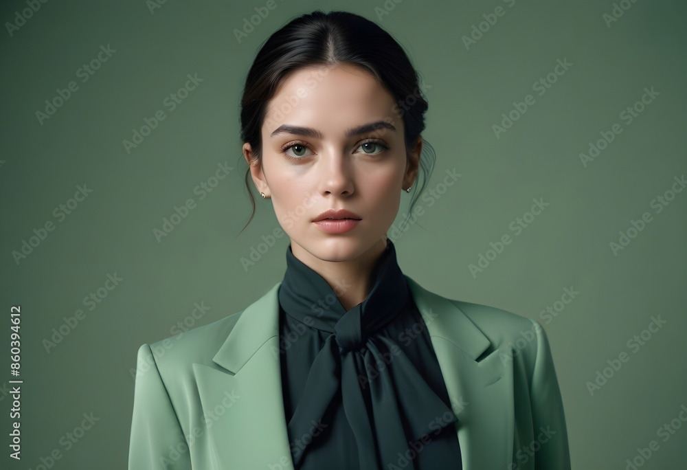 Beautiful girl front view photo Beautiful girl front view photo