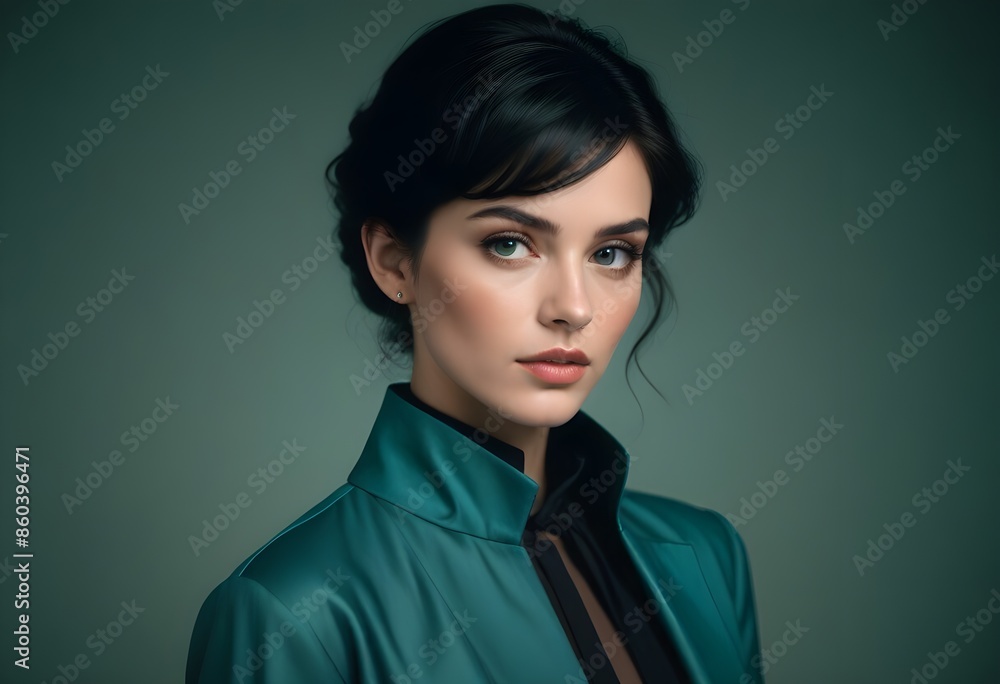 Beautiful girl front view photo Beautiful girl front view photo