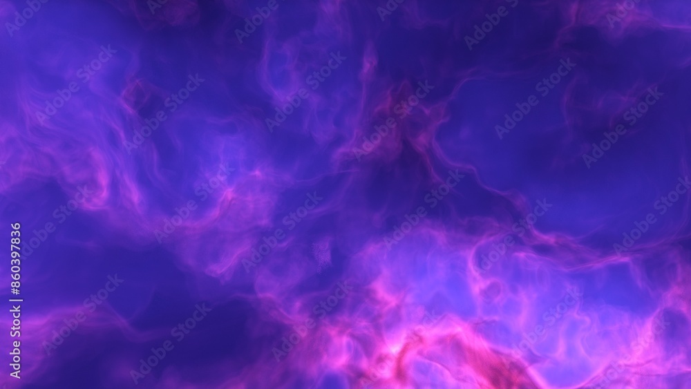 Fototapeta premium A purple space background with stars and a galaxy 