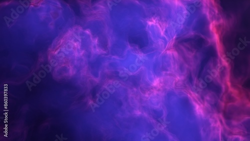 A purple space background with stars and a galaxy 