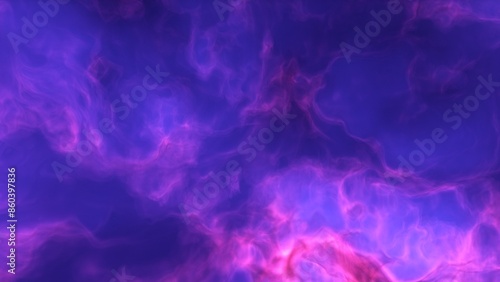 A purple space background with stars and a galaxy 