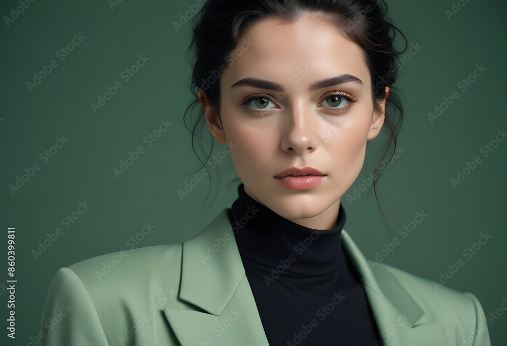 Beautiful girl front view photo Beautiful girl front view photo