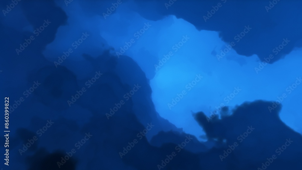 A blue and purple space background with stars and a galaxy A blue and purple space background with stars and a galaxy
