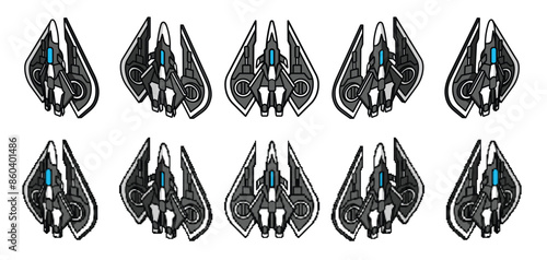 Grey Rocket, Pixels