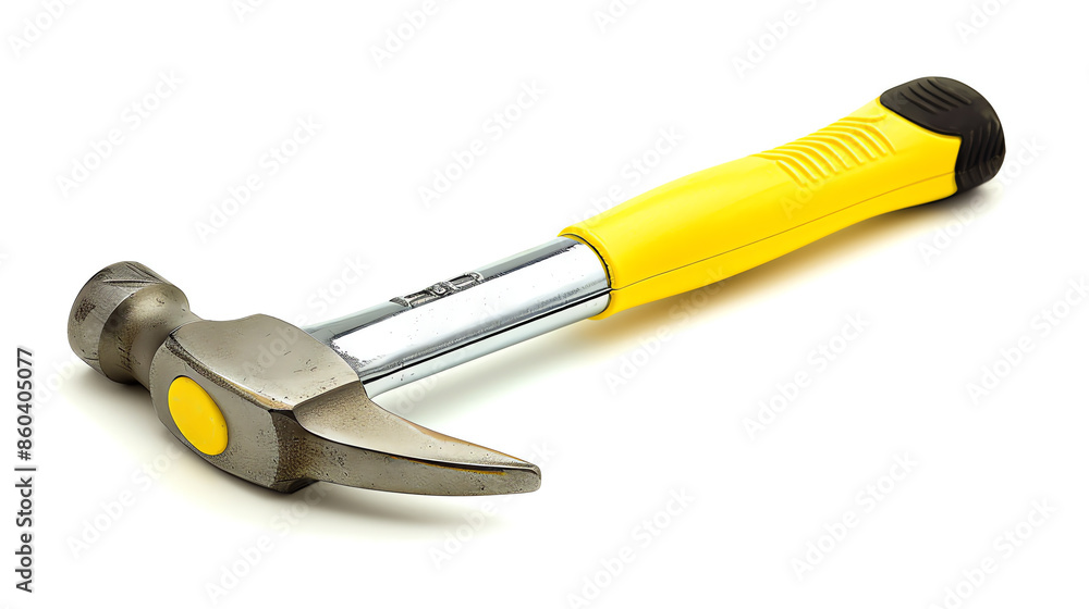 Yellow Hammer Isolated on White Background Yellow Hammer Isolated on White Background