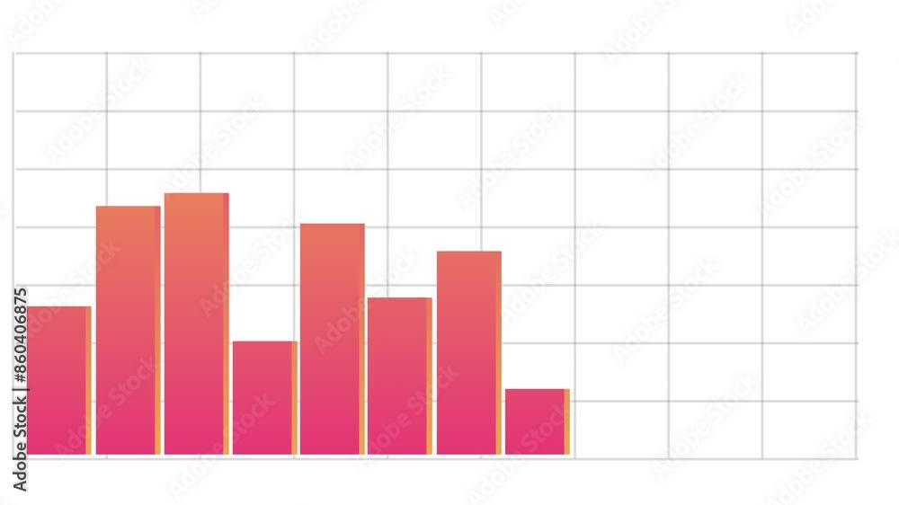 business graph with transparent background animation business graph with transparent background animation