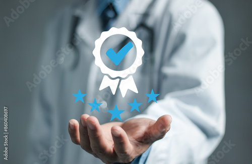 Healthcare ratings online with the virtual panel. Rate medical services easily with the healthcare key button. Enhance patient satisfaction through customer experience in medicine services..