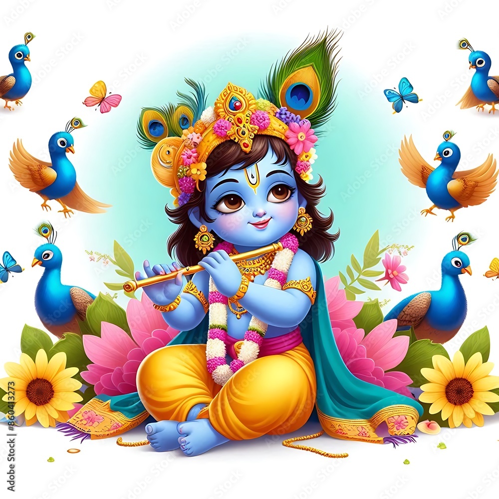 Divine Dance: Krishna's Heavenly Play Divine Dance: Krishna's Heavenly Play