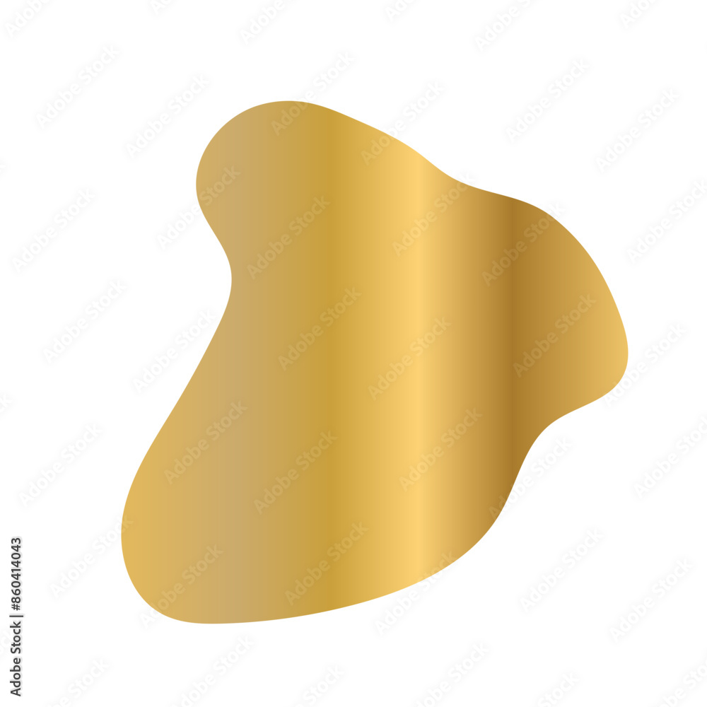 Liquid Fluid Golden Gradient random organic shapes Liquid Fluid Golden Gradient random organic shapes