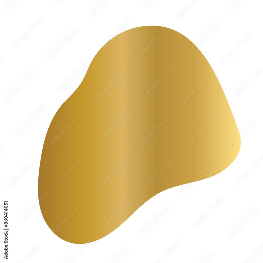 Liquid Fluid Golden Gradient random organic shapes Liquid Fluid Golden Gradient random organic shapes
