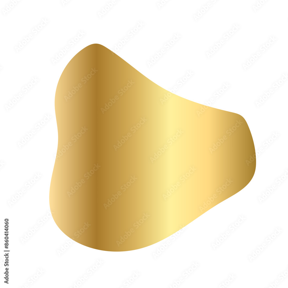 Liquid Fluid Golden Gradient random organic shapes Liquid Fluid Golden Gradient random organic shapes