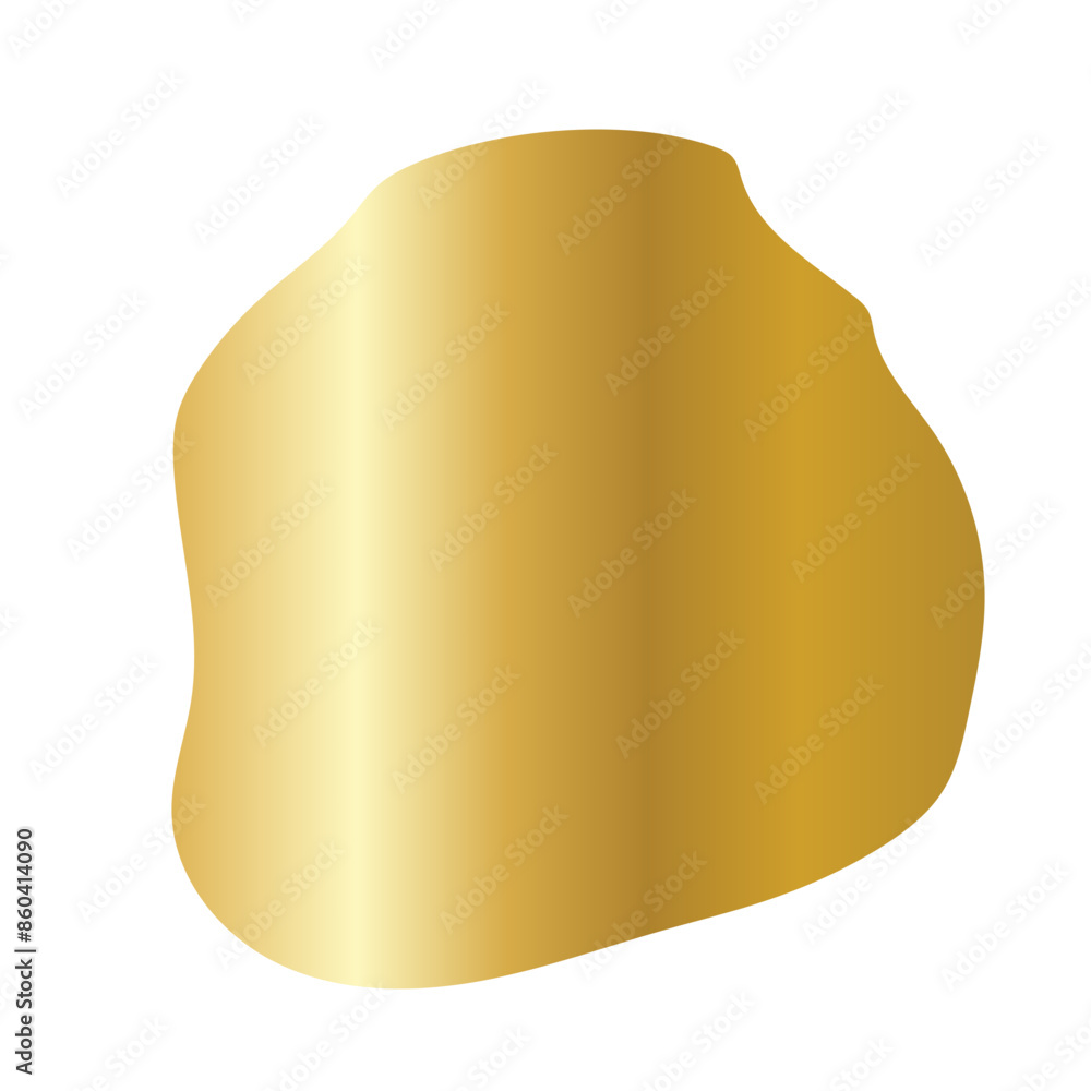 Liquid Fluid Golden Gradient random organic shapes Liquid Fluid Golden Gradient random organic shapes