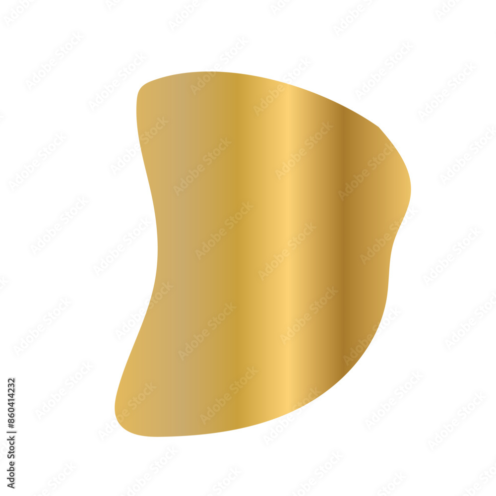 Liquid Fluid Golden Gradient random organic shapes Liquid Fluid Golden Gradient random organic shapes
