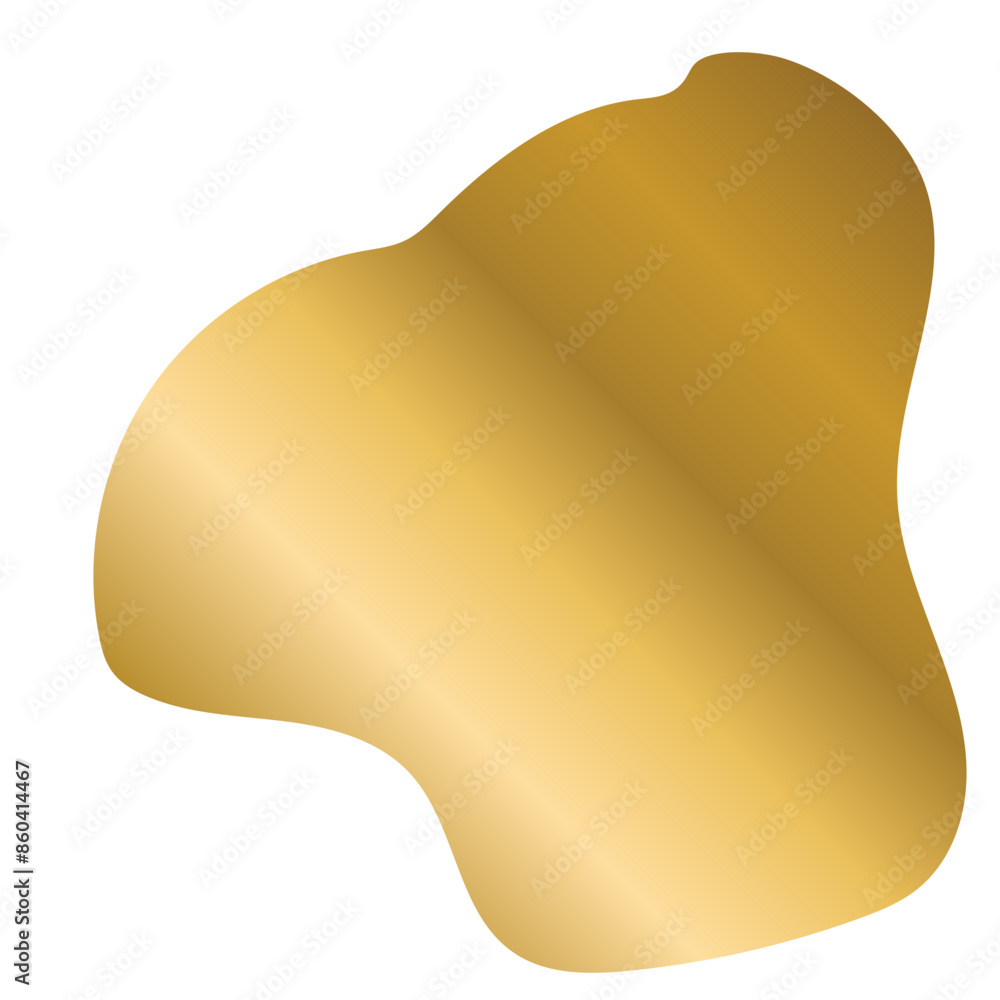 Liquid Fluid Golden Gradient random organic shapes Liquid Fluid Golden Gradient random organic shapes