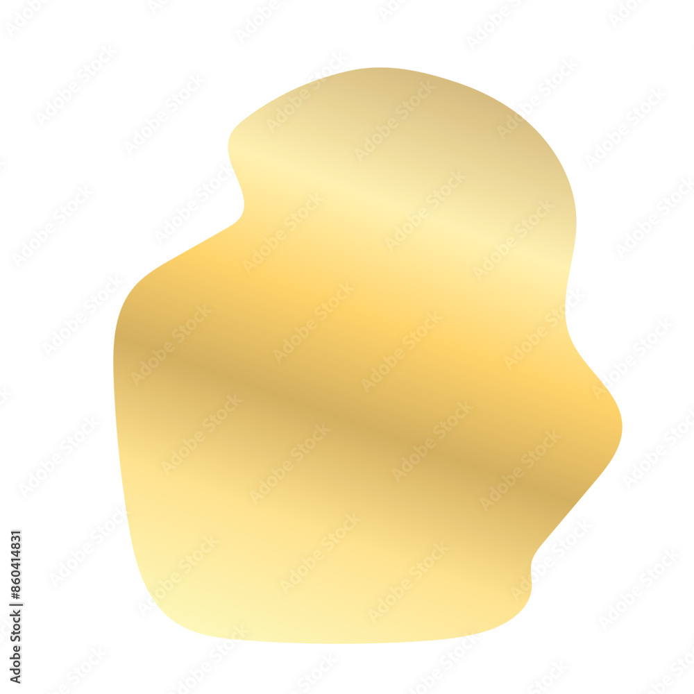 Liquid Fluid Golden Gradient random organic shapes Liquid Fluid Golden Gradient random organic shapes