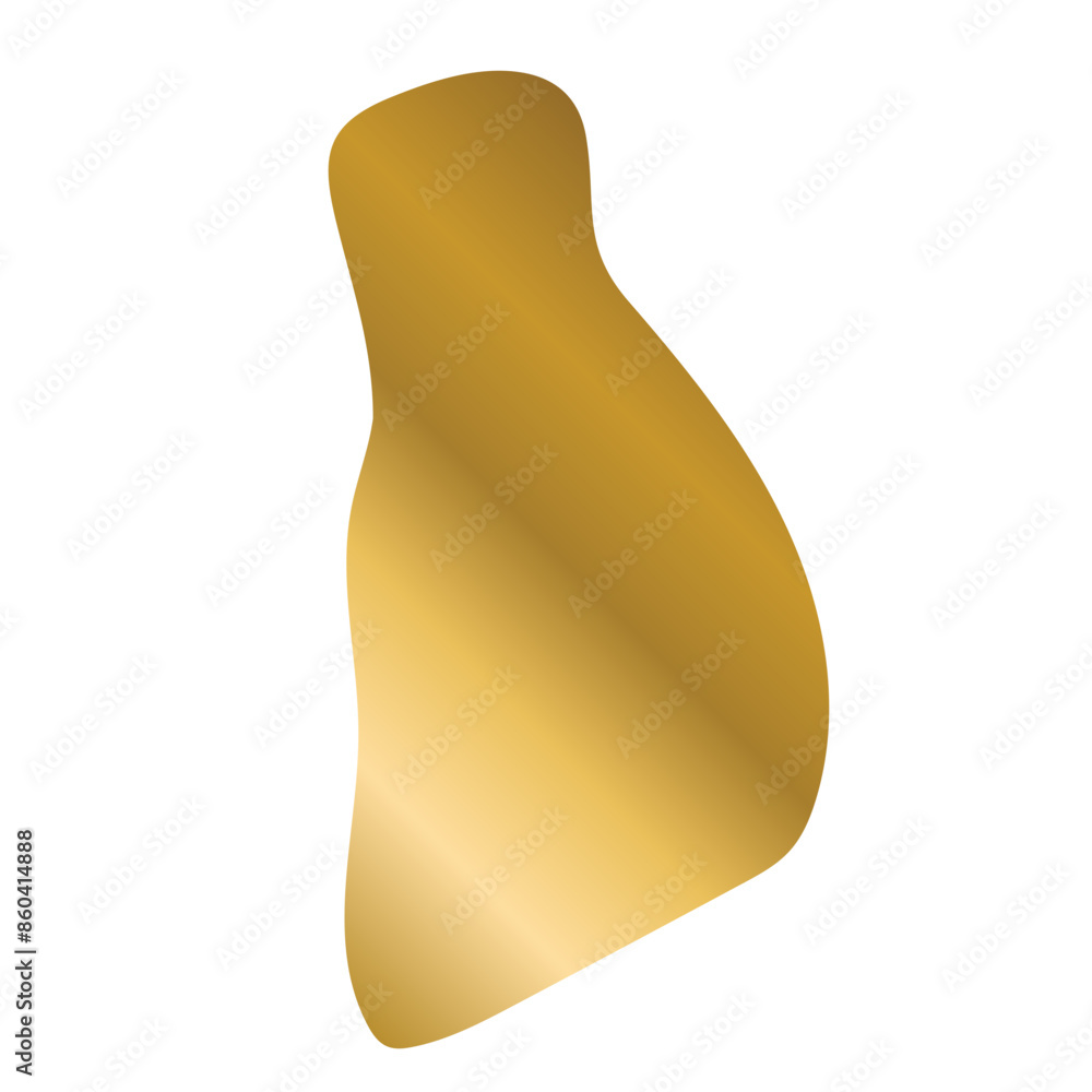 Liquid Fluid Golden Gradient random organic shapes Liquid Fluid Golden Gradient random organic shapes