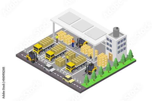 Warehouse isometric