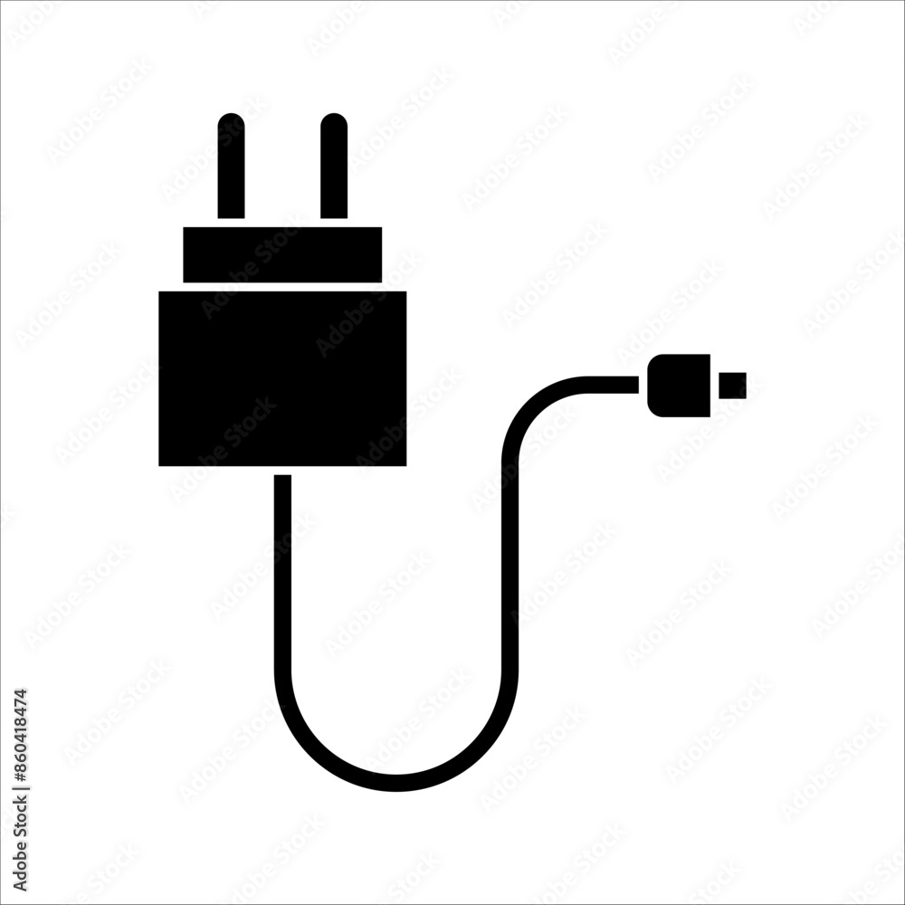 Mobile phone charger icon. Outline mobile phone charger vector icon for web design isolated on white background. eps 10
Mobile phone charger icon. Outline mobile phone charger vector icon for web design isolated on white background. eps 10