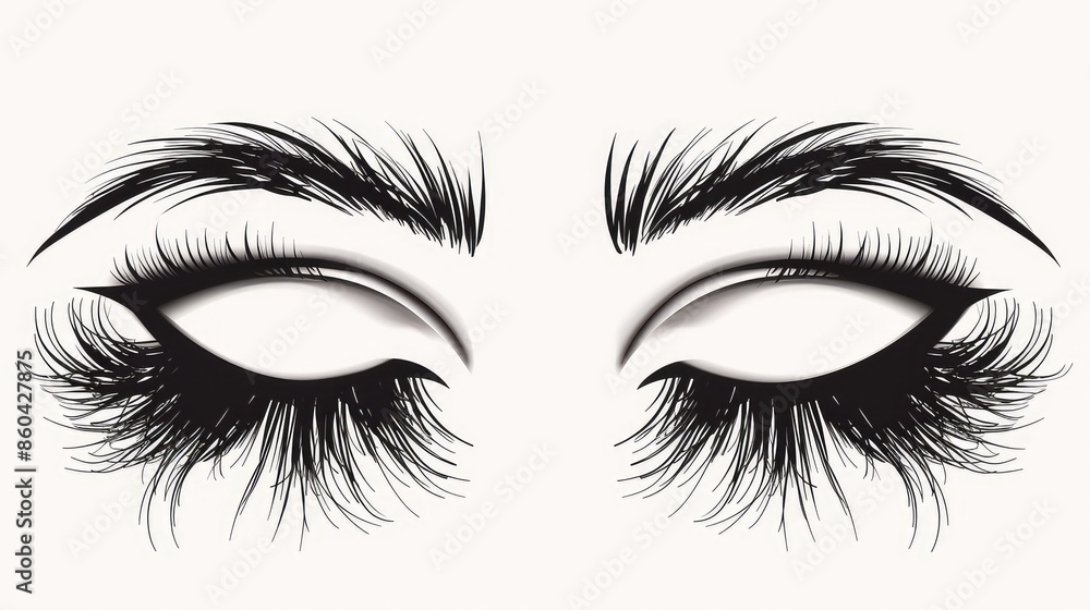Diverse Eyelashes and Brows: Beauty Concepts Diverse Eyelashes and Brows: Beauty Concepts