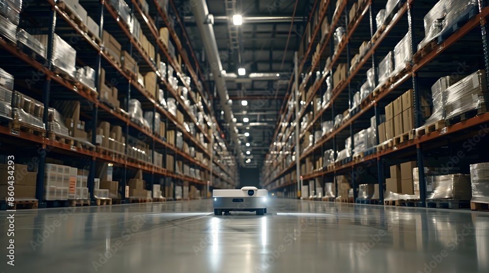 Automated Warehouse with a Self-Driving Robot Automated Warehouse with a Self-Driving Robot