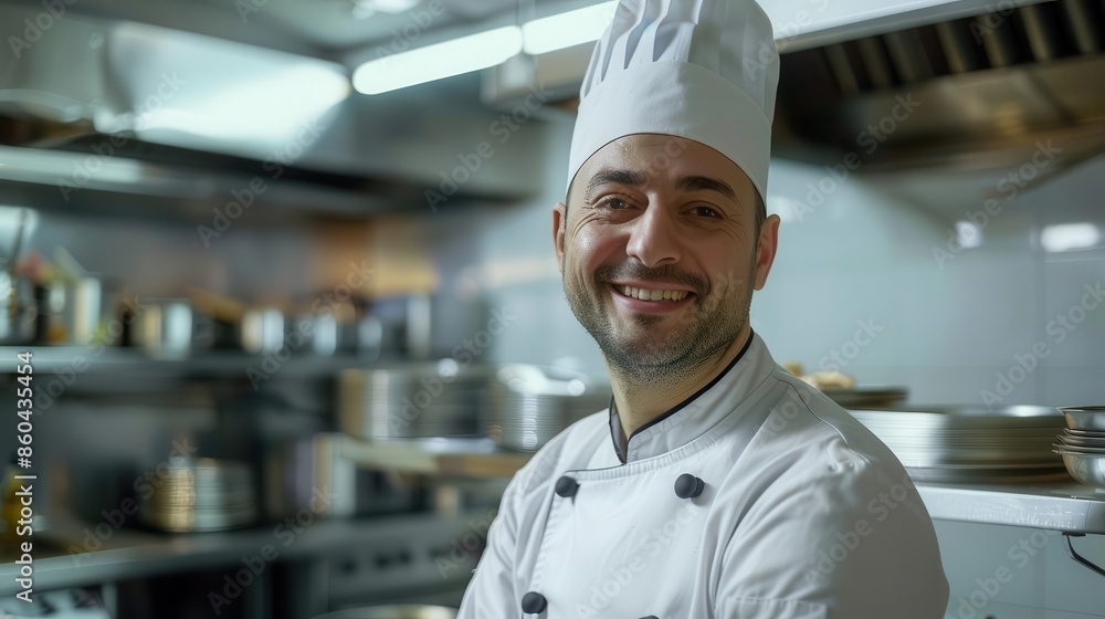 professional chef smiling in restaurant kitchen culinary arts and gastronomy concept portrait photography 12 professional chef smiling in restaurant kitchen culinary arts and gastronomy concept portrait photography 12